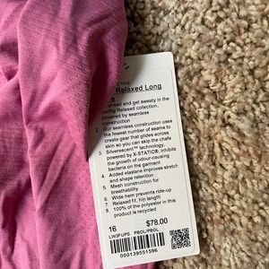 Lululemon shifty relaxed long sleeved top